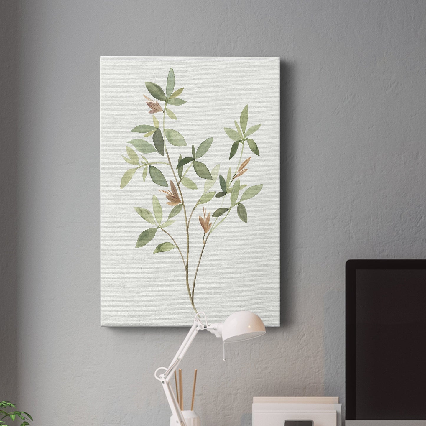 Single Sprig I Premium Gallery Wrapped Canvas - Ready to Hang