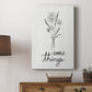 Simple Things Sketch - Canvas Art Print
