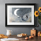 Celestial Love I - Modern Framed Art Print