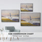 Evening Calm, Concarneau, Opus 220, 1891 - Floater Framed Canvas Print