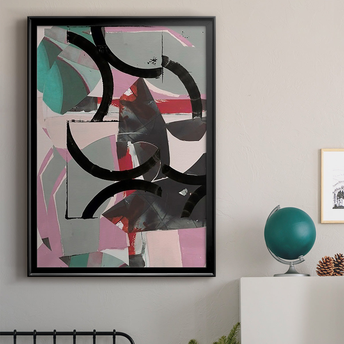 Cartissi Space I - Modern Framed Canvas Print