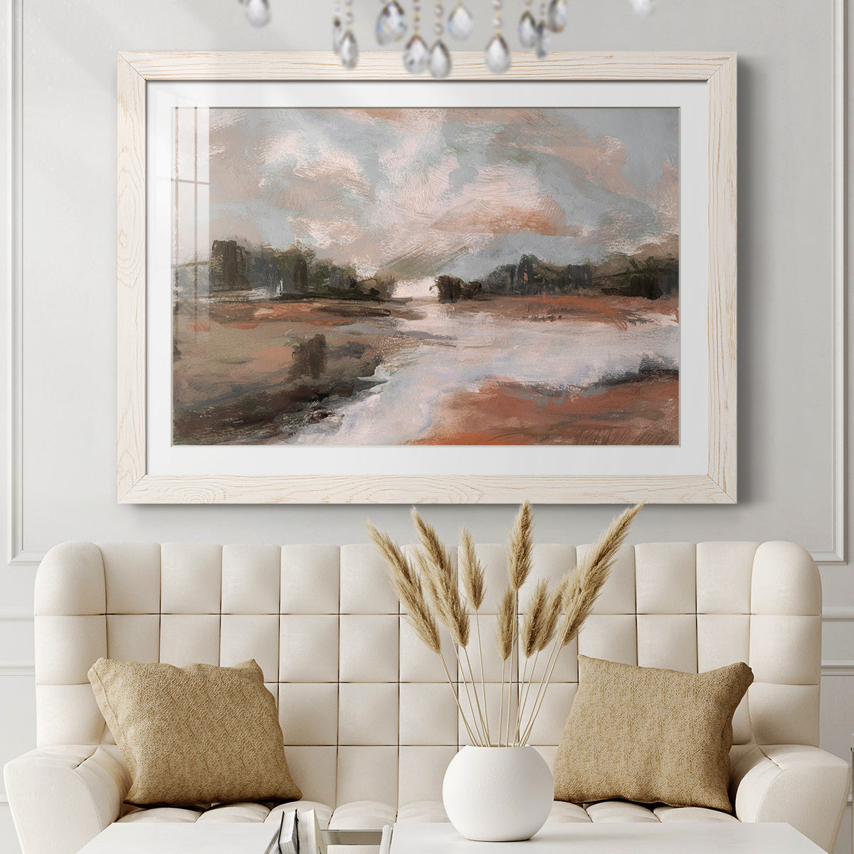 South Pond - Barnwood Framed Art Print