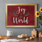 Joy to the World Premium Classic Framed Canvas - Ready to Hang