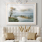 Golden Mirror of October - Barnwood Framed Art Print