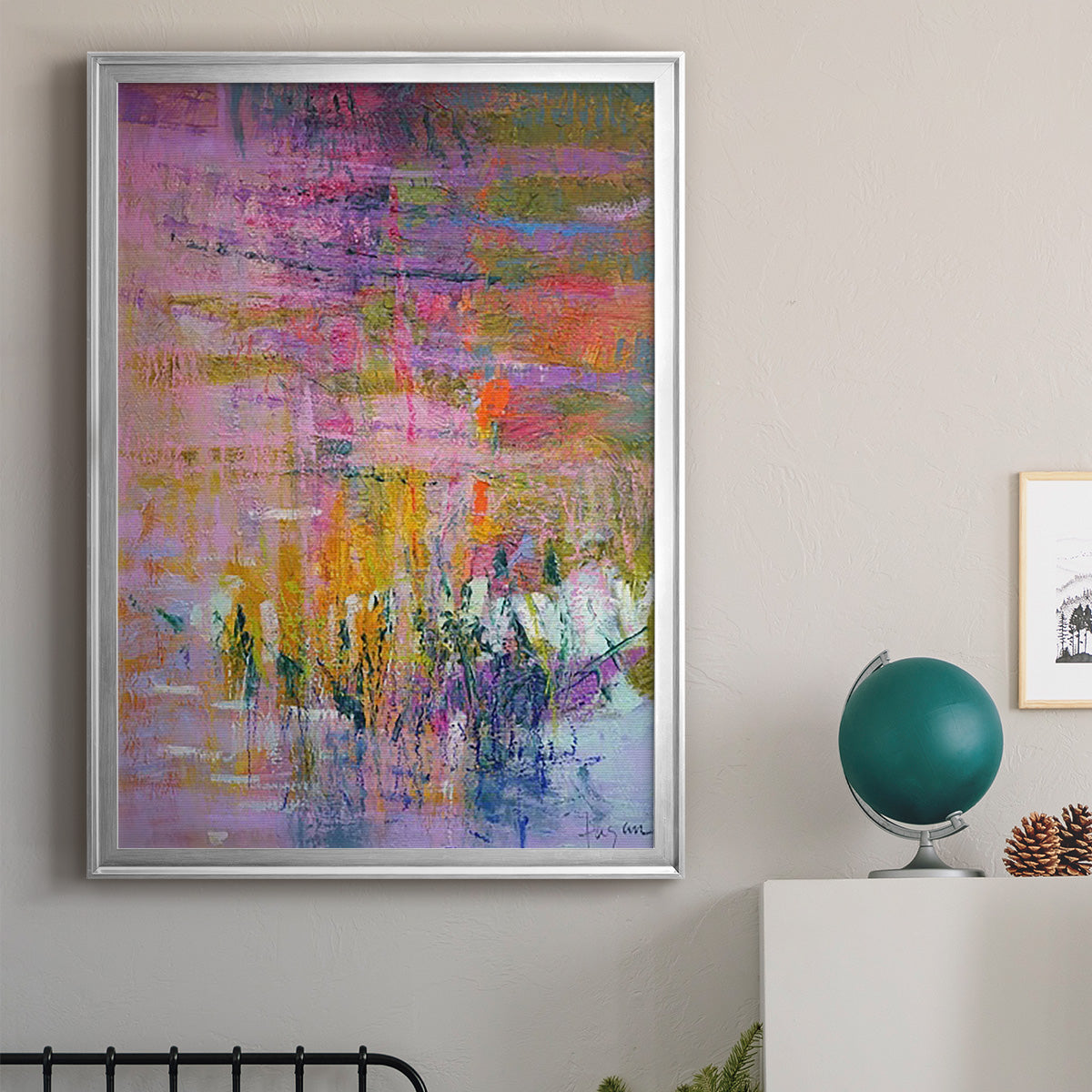 Twilight Resting - Modern Framed Canvas Print