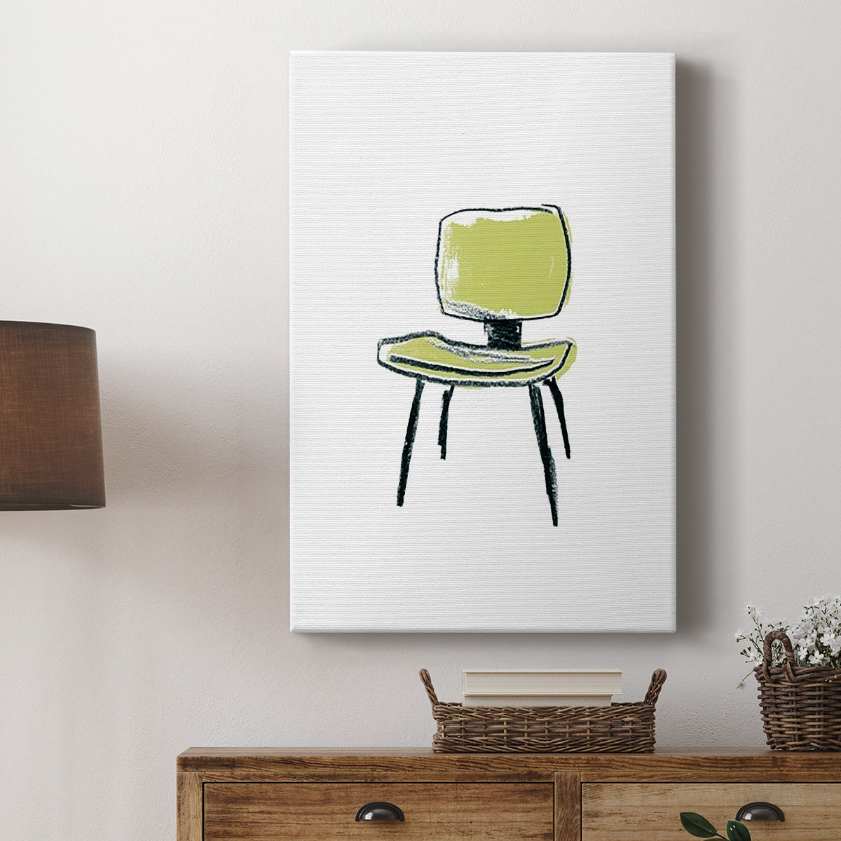 Take a Seat VI Premium Gallery Wrapped Canvas - Ready to Hang