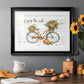 Harvest Bike - Modern Framed Art Print