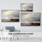 On the Banks of the Chiemsee, 1871 - Floater Framed Canvas Print