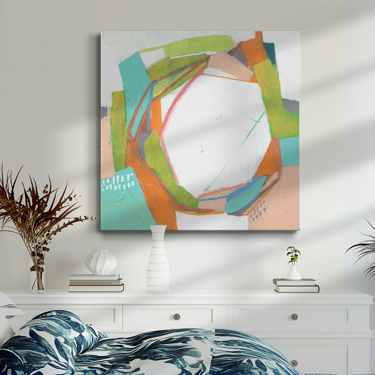 Candy Whorl II - Canvas Art Print