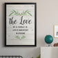 Love of a Family - Modern Framed Canvas Print