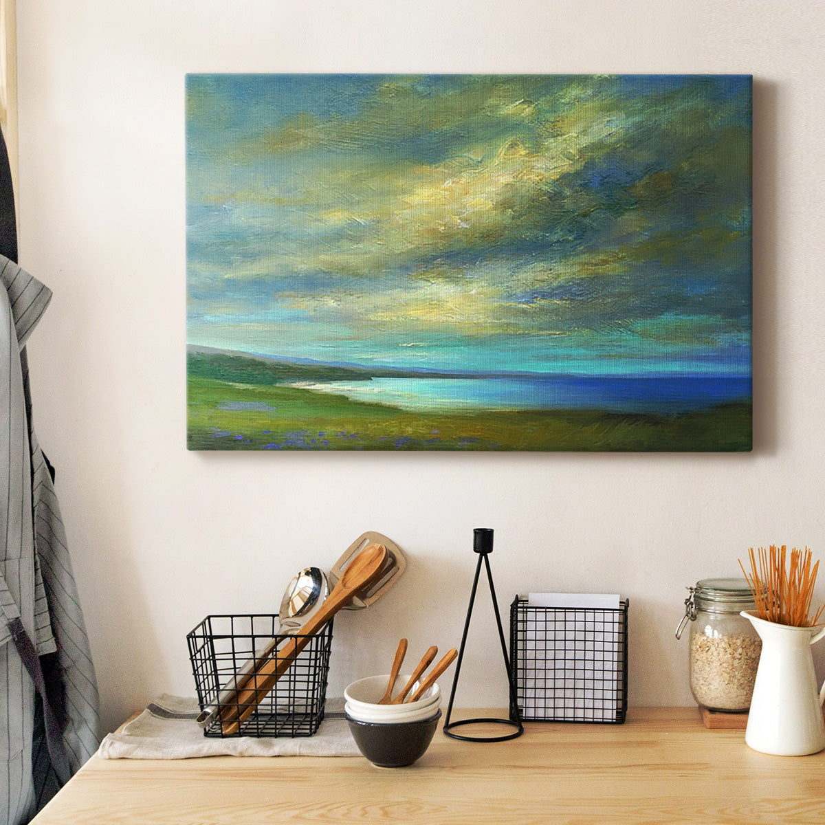 Coastal Views I Premium Gallery Wrapped Canvas - Ready to Hang