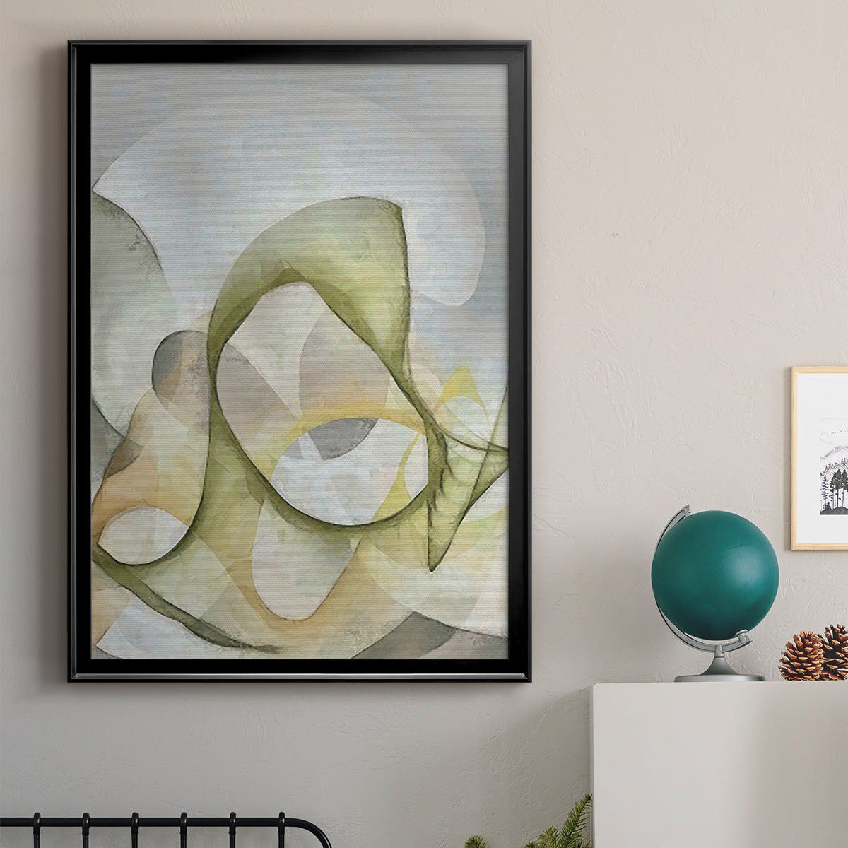Excursion II - Modern Framed Canvas Print
