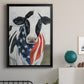 American Cow II - Modern Framed Canvas Print