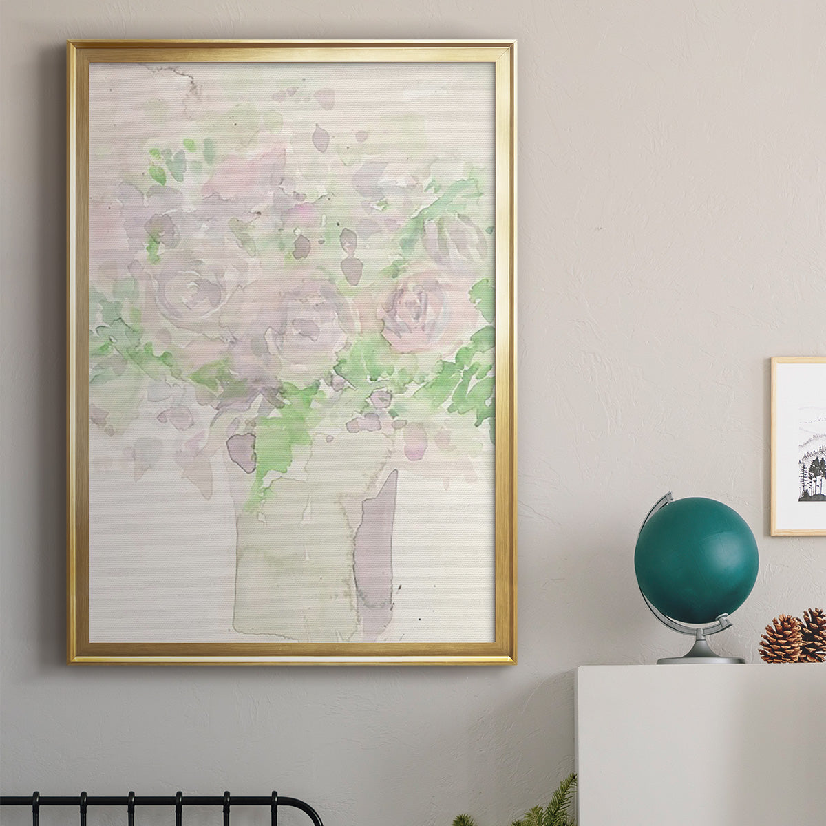 Natural Radiance II - Modern Framed Canvas Print
