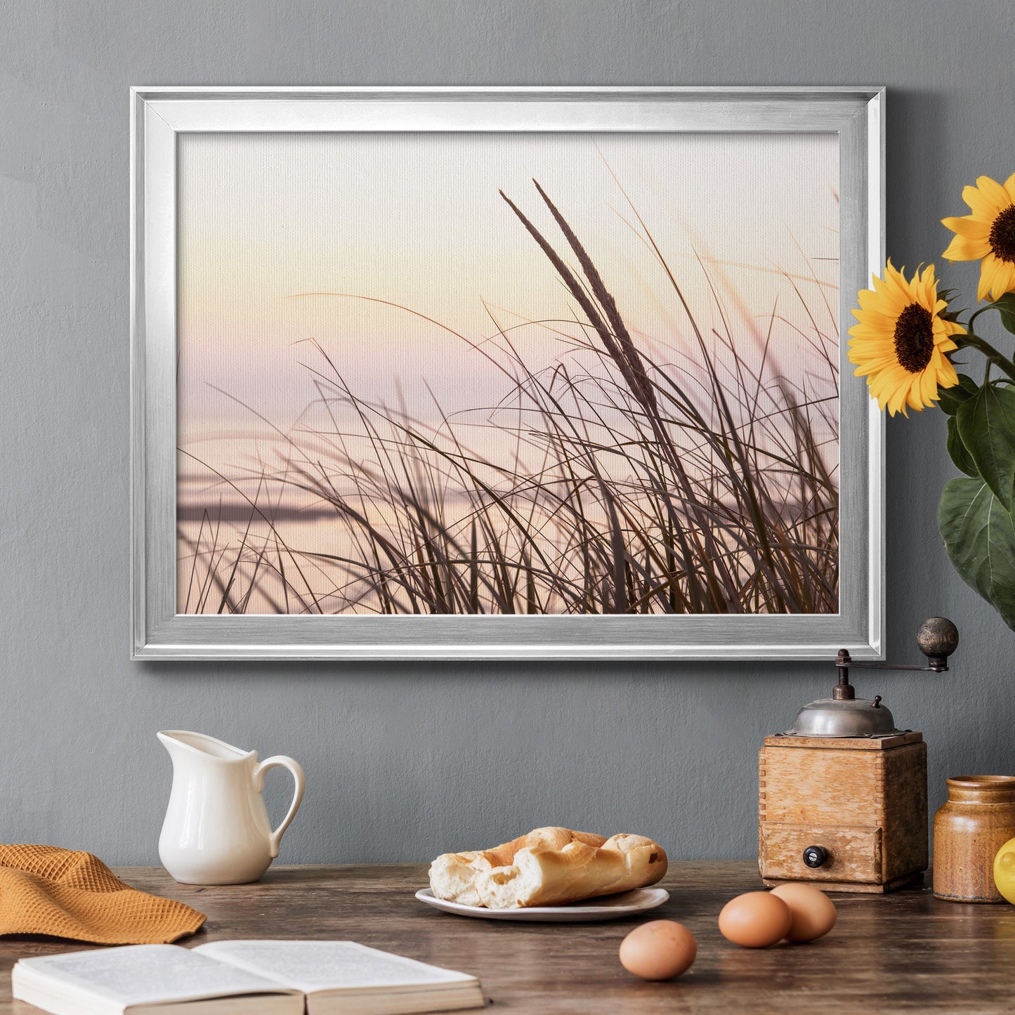 Cape Dune Morning Premium Classic Framed Canvas - Ready to Hang