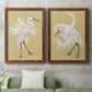 Heron Plumage V - Premium Framed Canvas 2 Piece Set - Ready to Hang