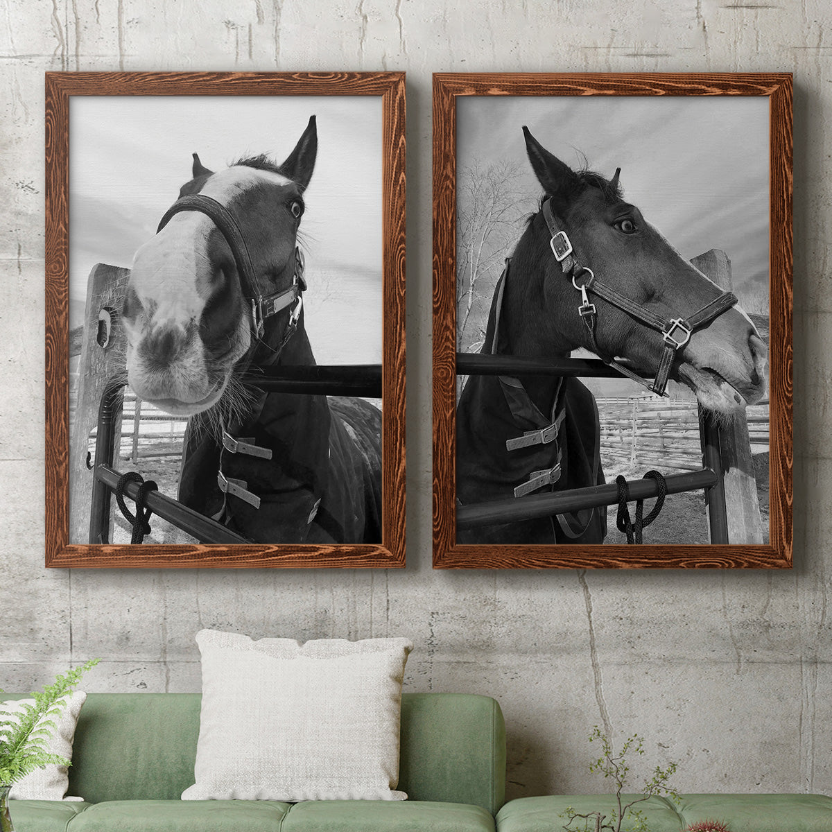 Argenteuil - Premium Framed Canvas 2 Piece Set - Ready to Hang