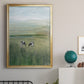 Out to Pasture II - Modern Framed Canvas Print