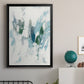 Ice Cavern I - Modern Framed Canvas Print