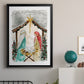 Unto Us A Child is Born - Modern Framed Canvas Print