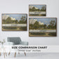 The Painter's Garden at Saint-Privé, 1886 - Floater Framed Canvas Print
