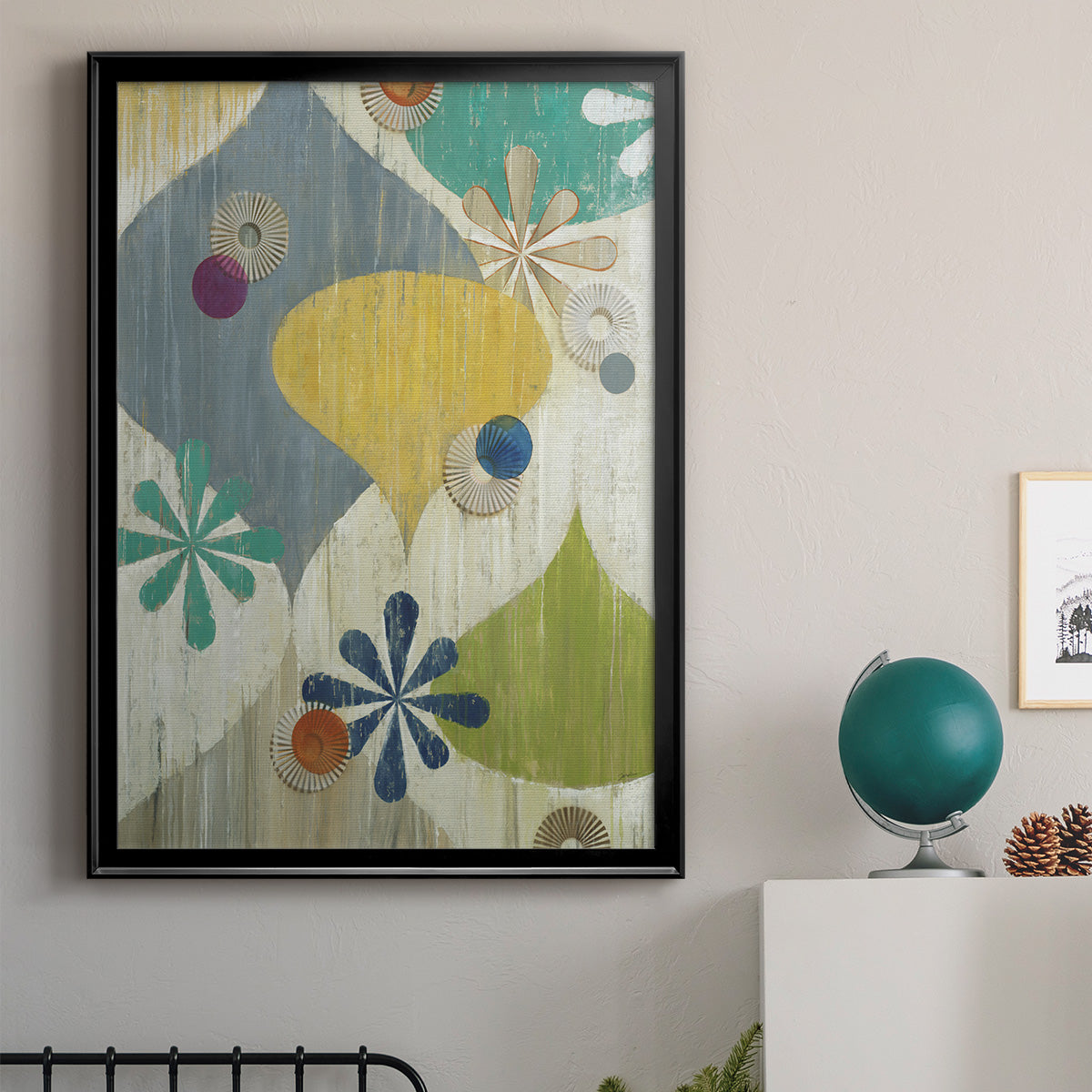Asterisk - Modern Framed Canvas Print