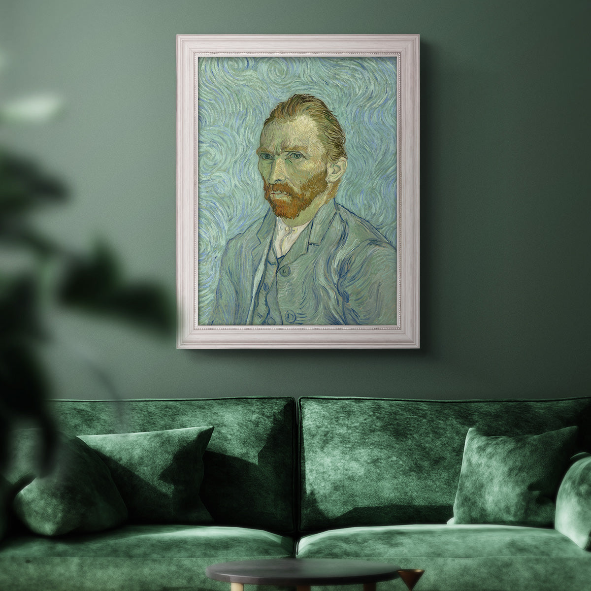 Self-Portrait, 1889 - Ornate Framed Canvas Print