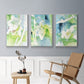 Rising Above I - Framed Premium Gallery Wrapped Canvas L Frame 3 Piece Set - Ready to Hang