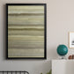 Lines in Neutral II - Modern Framed Canvas Print