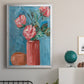 Rosa Blooms II - Modern Framed Canvas Print