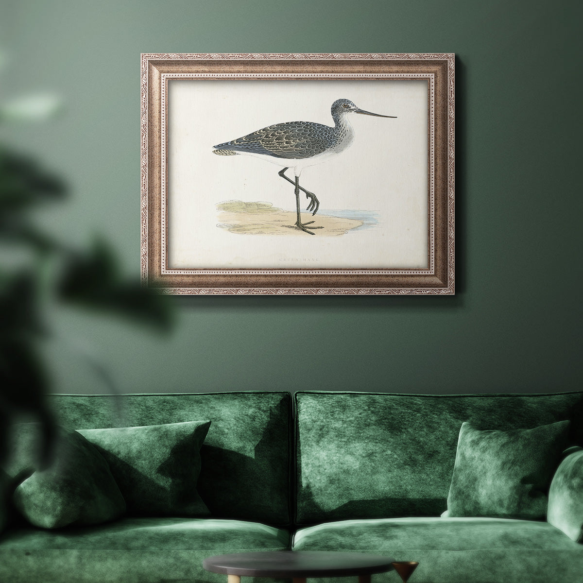 Morris Sandpipers III Premium Framed Canvas- Ready to Hang