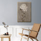 Pretty as a Peony I  -  Framed Canvas Print
