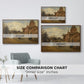 The Country House of Gustave Coûteaux, 1871 - Floater Framed Canvas Print