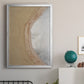 Silver Lake III - Modern Framed Canvas Print