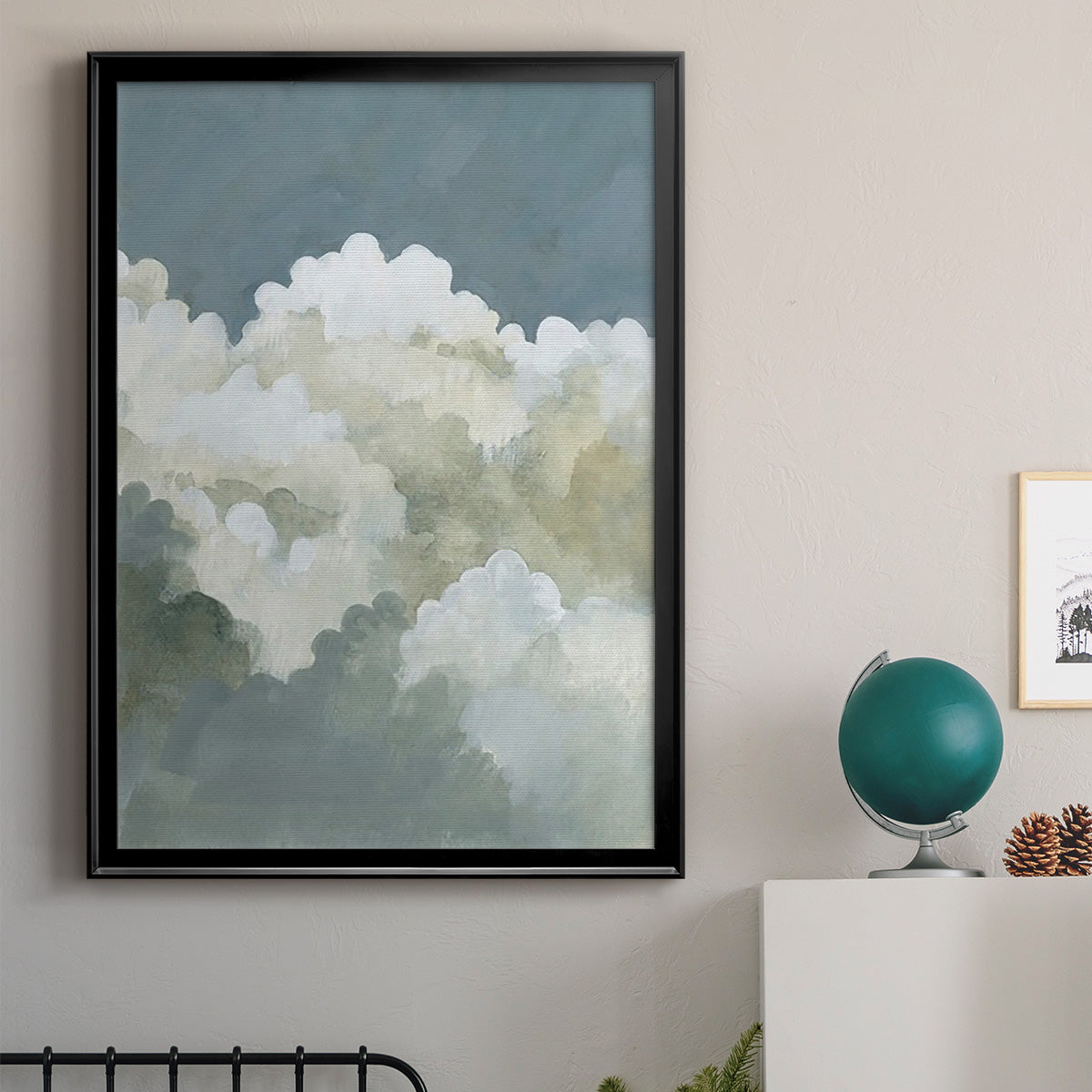 Big Clouds II -  Framed Canvas Print