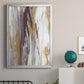 Tumultuous Amethyst I - Modern Framed Canvas Print