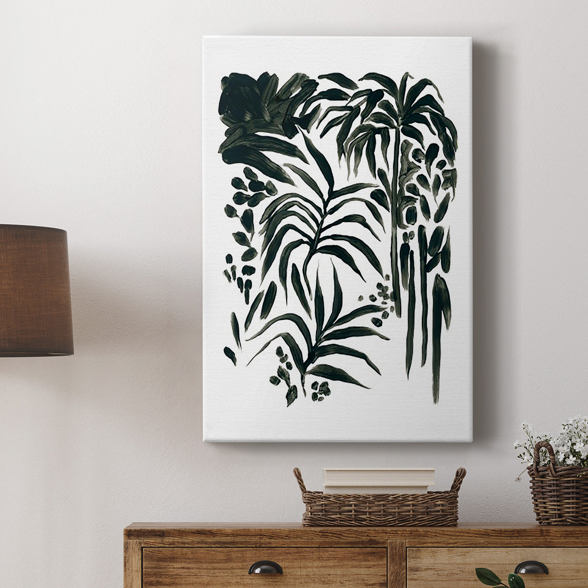 Ink Jungle I Premium Gallery Wrapped Canvas - Ready to Hang