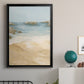Tranquil Beach I - Modern Framed Canvas Print