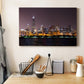 Late Night City Chicago - Canvas Art Print