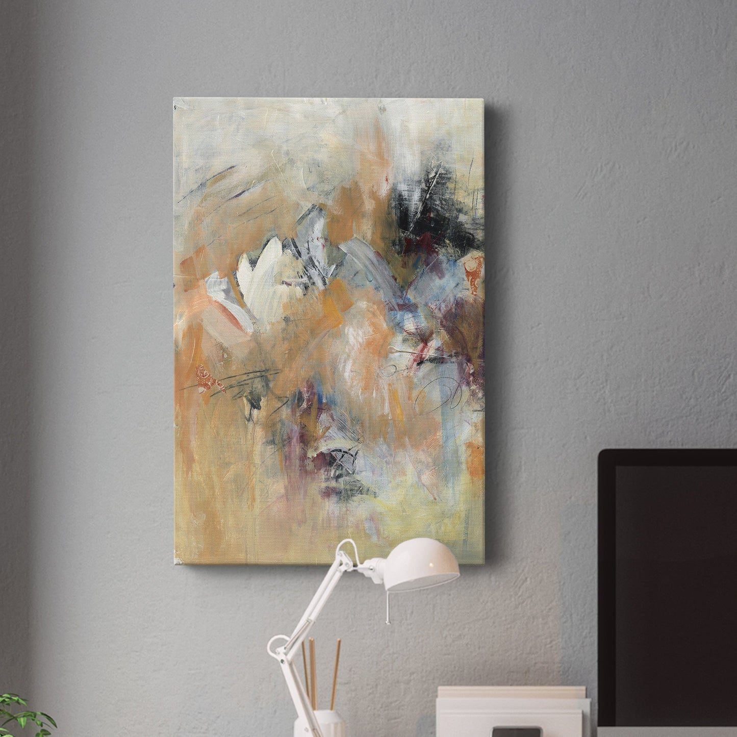 Frozen Spring I Premium Gallery Wrapped Canvas - Ready to Hang