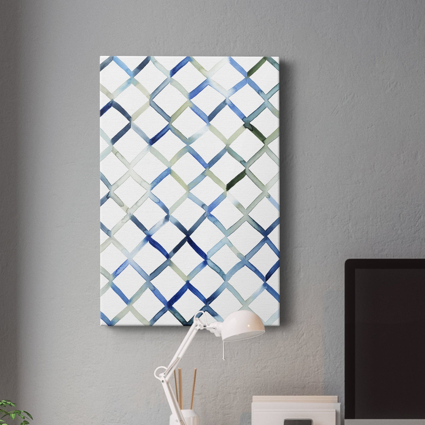 Sea Lattice I Premium Gallery Wrapped Canvas - Ready to Hang