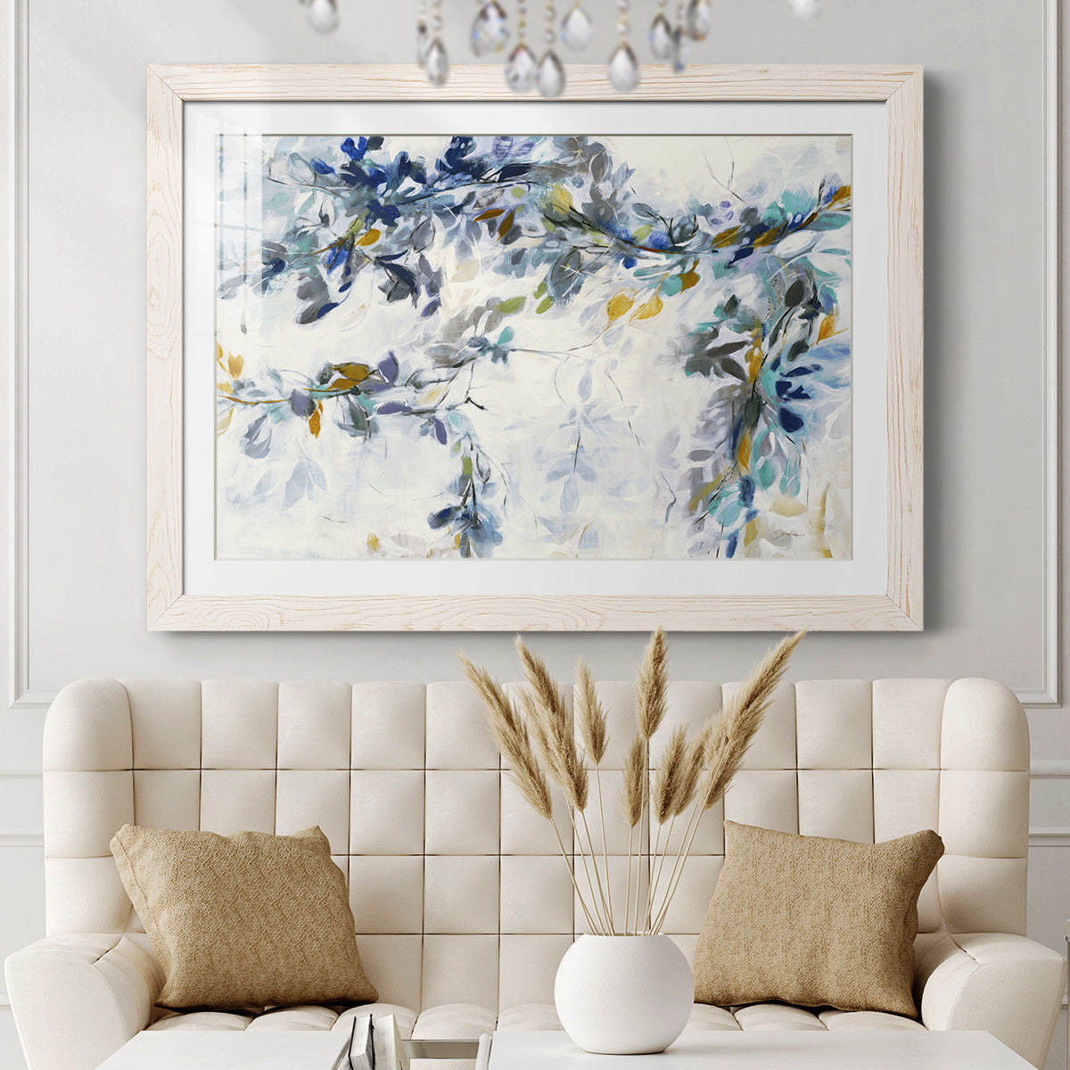 Gentle Gestures - Barnwood Framed Art Print
