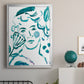 Budding Flower I - Modern Framed Canvas Print