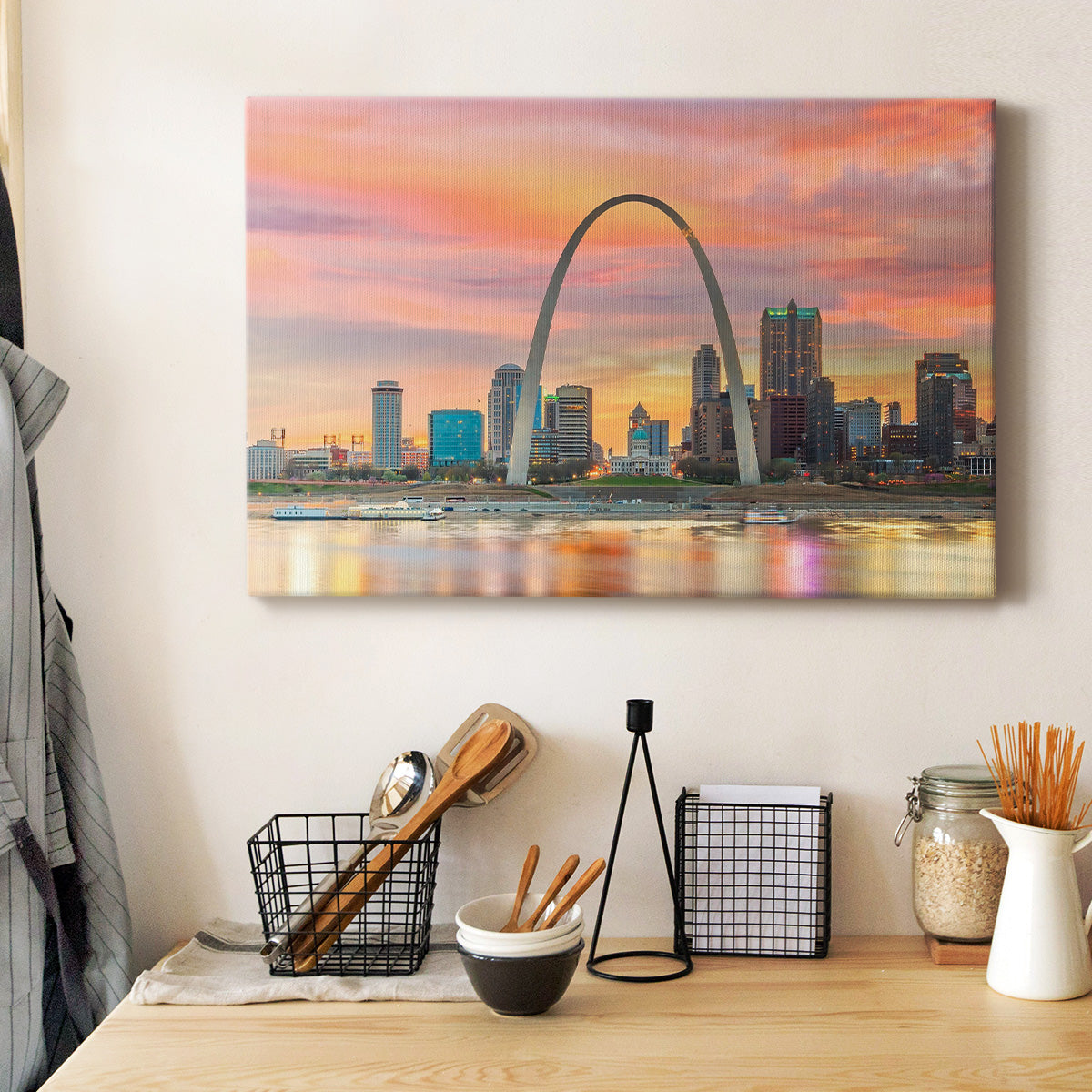 St. Louis Downtown City - Canvas Art Print