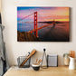 The Golden Gate Bridge at Sunset - Canvas Art Print