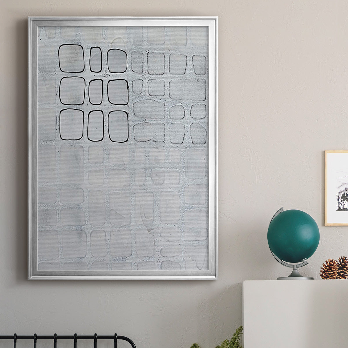 Lumen Colour I - Modern Framed Canvas Print