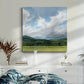 Sapphire Mountains I-Premium Gallery Wrapped Canvas - Ready to Hang