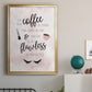 May Your Coffee Be Strong - Modern Framed Canvas Print
