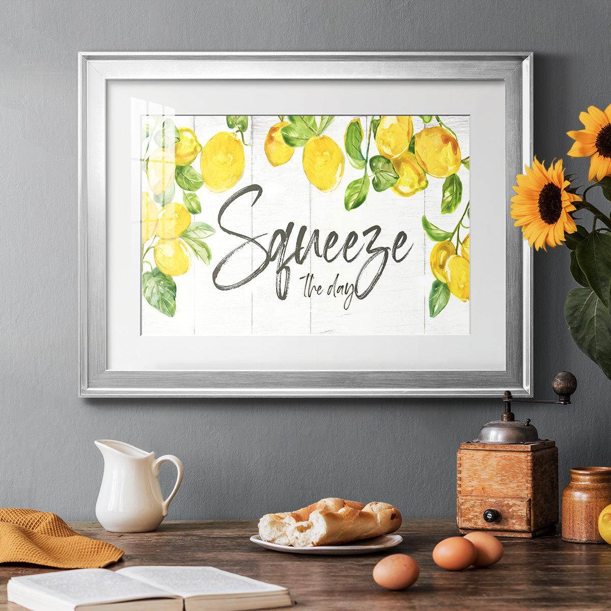 Lemon Squeeze Premium Framed Print - Ready to Hang