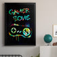 Gamer Tag IV - Modern Framed Canvas Print